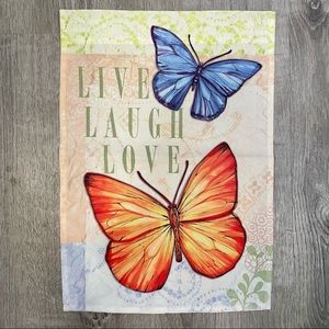 Butterfly Garden Flag